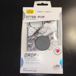Otter box plus pop socket iPhone 12 Pro Max case
